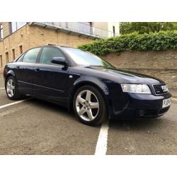 AUDI A4 1.8T (190) SPORT QUATTRO - 190 BHP, QUICK CAR, NEW TIMING BELT, 1 YRS MOT, DRIVES VERY WELL