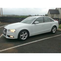 2012 Audi A4 2.0Tdi, New Model, in White, half leather