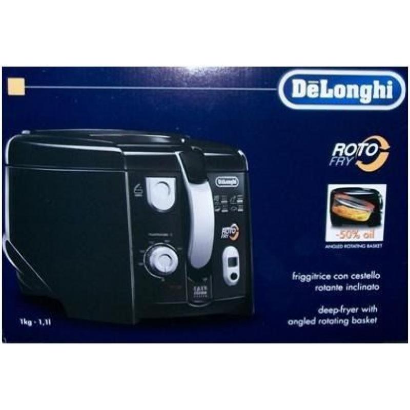 New and Boxed Delonghi Deep Fryer Black F28313