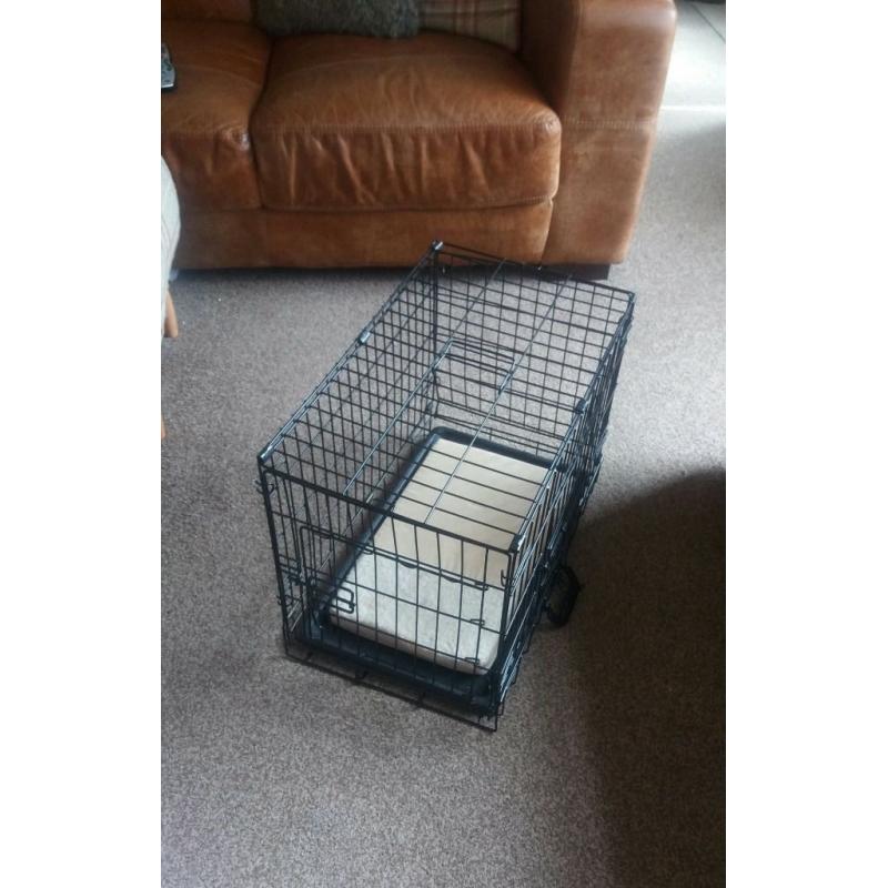 small dog cage for sale ex condition