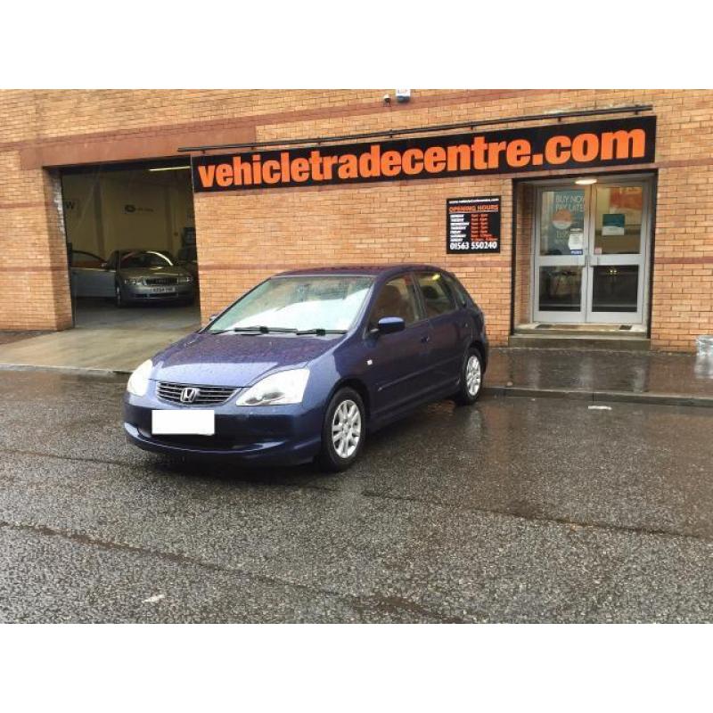 HONDA CIVIC 1.4 SE 5d 88 BHP (blue) 2005