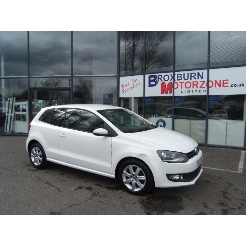 2012 12 VOLKSWAGEN POLO 1.2 MATCH 3d 59 BHP FREE 12 MONTHS MOT **** GUARANTEED FINANCE ****