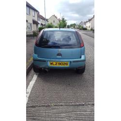 Vauxhall corsa Life TwinPort, 3Door Hatch Back (2005)