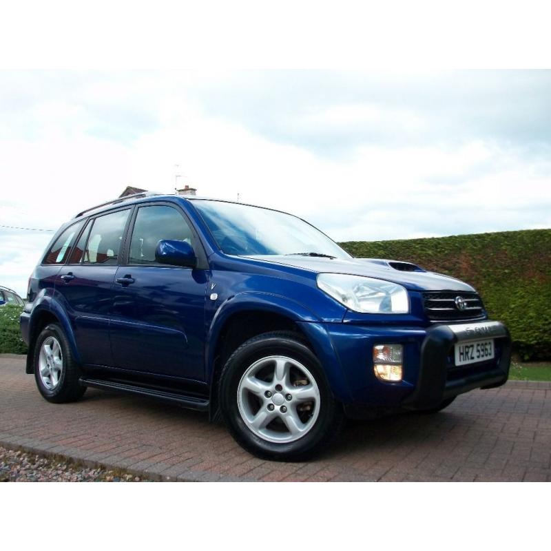 2002 TOYOTA RAV 4 D4D JEEP FULL LEATHER OUTSTANDING CONDITION