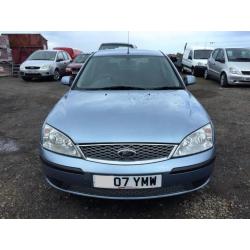 2007 07 Ford Mondeo 2.0 LX TDCi 130 - ONE MONTHS WARRANTY - MOT - BLUE