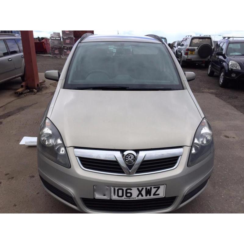 06 2006 Vauxhall/Opel Zafira 1.6i 16v ( a/c ) Club SERVICE HISTORY WARRANTY MOT