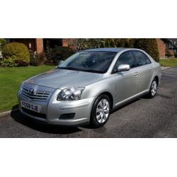 2008 Toyota Avensis Colour Collection D4D 2.0 Diesel 125Bhp 6 Speed Only 77k Miles MOTd