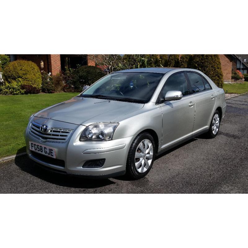 2008 Toyota Avensis Colour Collection D4D 2.0 Diesel 125Bhp 6 Speed Only 77k Miles MOTd