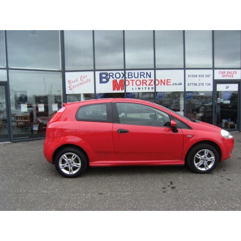 2006 56 FIAT GRANDE PUNTO 1.4 ACTIVE SPORT 3d 77 BHP MOT MAY 2017 **** GUARANTEED FINANCE ****