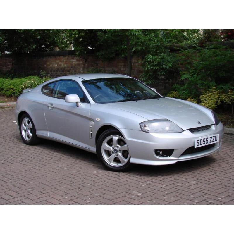 EXCELLENT SPEC!! FACELIFT 2005 HYUNDAI COUPE 1.6 S, LOW MILEAGE, HALF LEATHER,