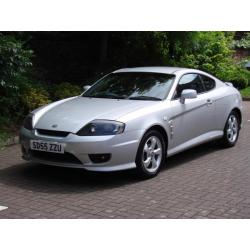 EXCELLENT SPEC!! FACELIFT 2005 HYUNDAI COUPE 1.6 S, LOW MILEAGE, HALF LEATHER,