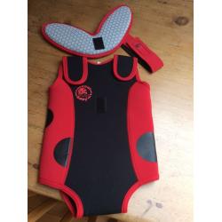 Baby (6-12 months) wrap wetsuit