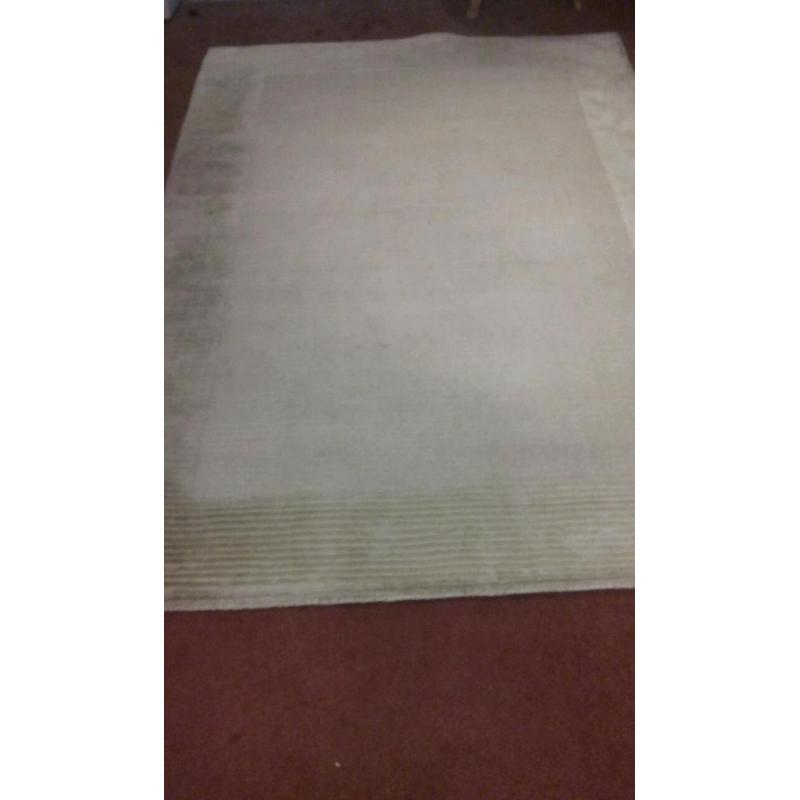 Cream rug