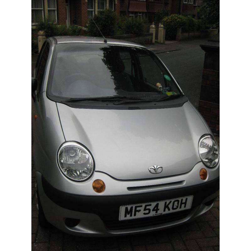 Daewoo Matiz X, 995cc manual owned from new, registered 15/9/04, MOT to 15/9/16