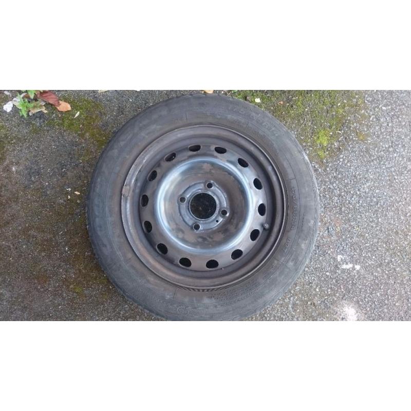 4 Good year tyres 175 65 14 used for few months but excellent condition nearly new car tyre