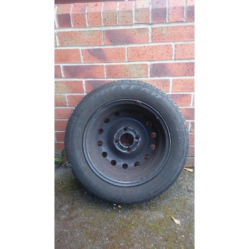 4 Good year tyres 175 65 14 used for few months but excellent condition nearly new car tyre