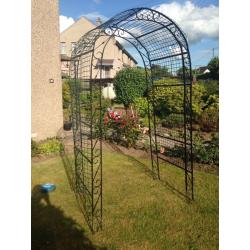 Garden Arbour Black Iron