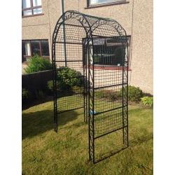 Garden Arbour Black Iron