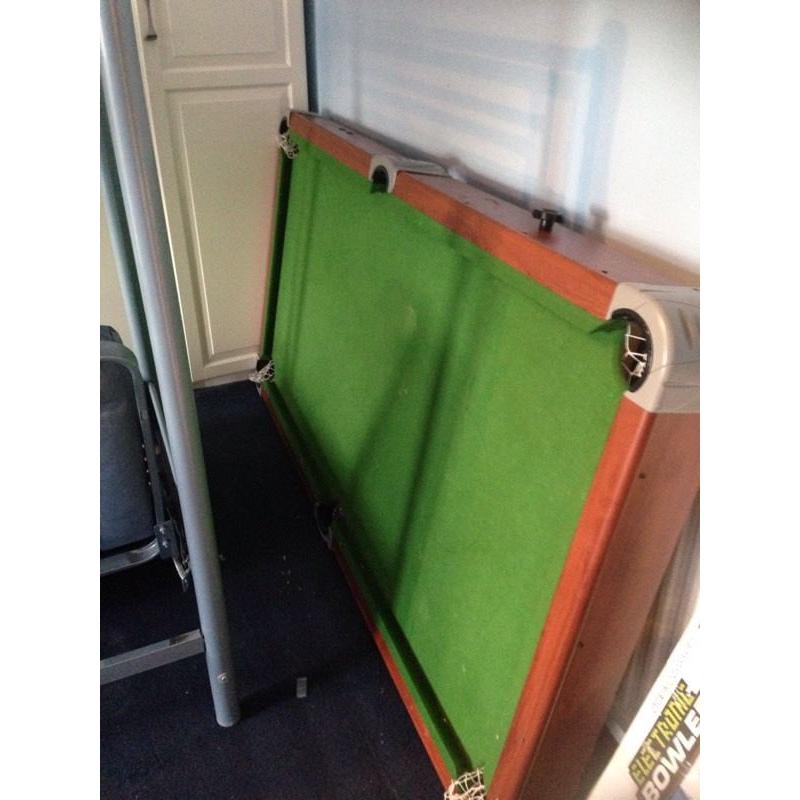 6 foot snooker table