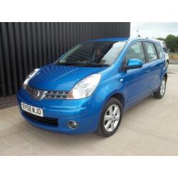 2008 (58) Nissan Note 1.4 16v Acenta 5dr 1 Previous Owner 2 Keys Full History, May Px