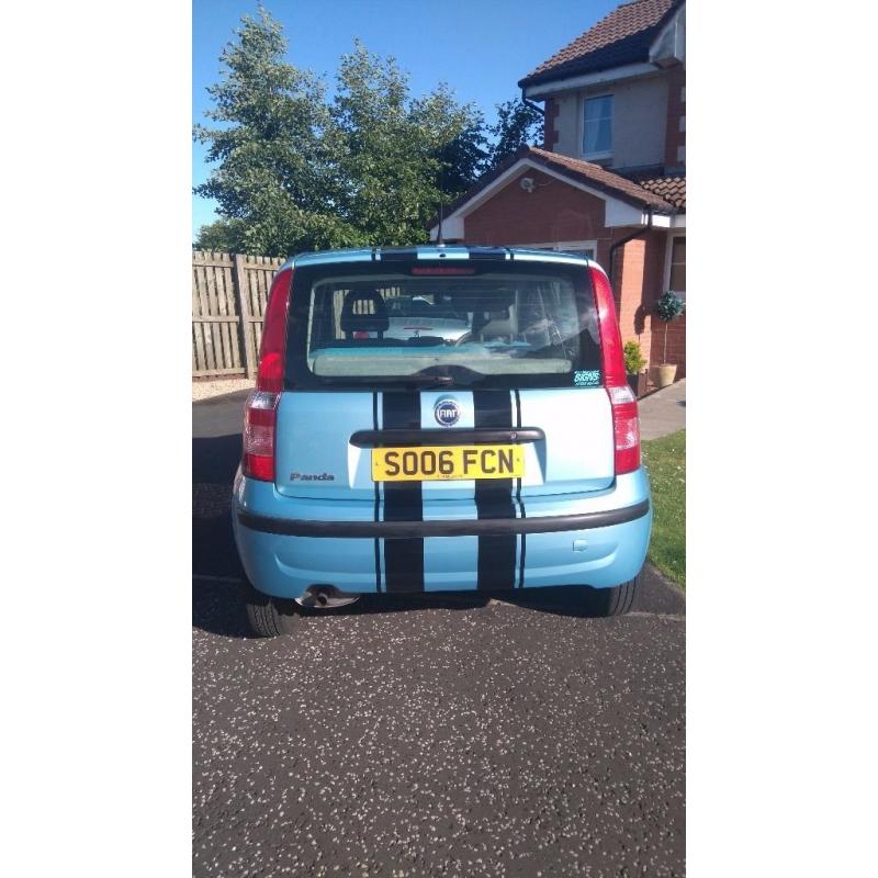 Fiat panda 2006 06 plate