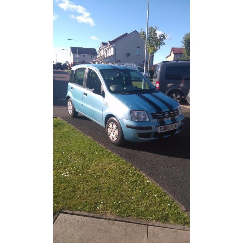 Fiat panda 2006 06 plate