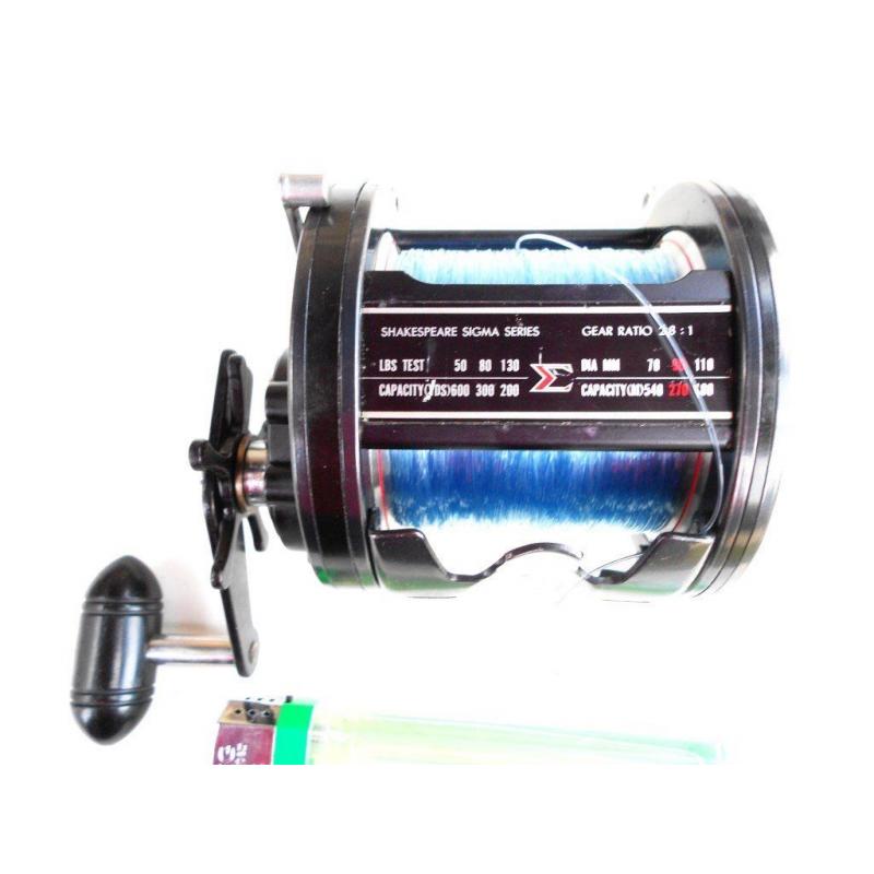 shakespeare sigma 2960-600 6/0 boat reel