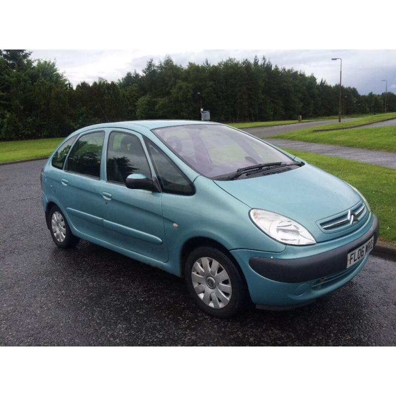 2006 Citroen Picasso 1.6 hdi 1 year mot