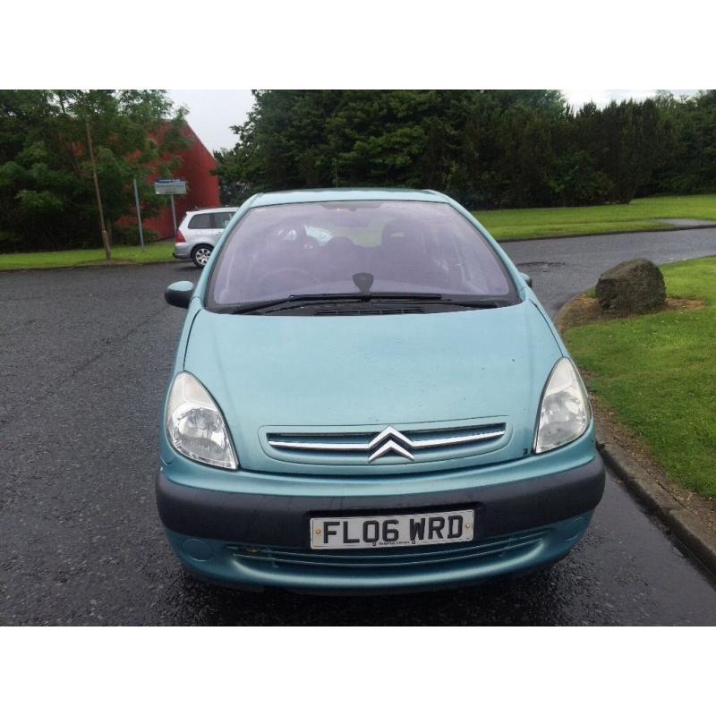 2006 Citroen Picasso 1.6 hdi 1 year mot