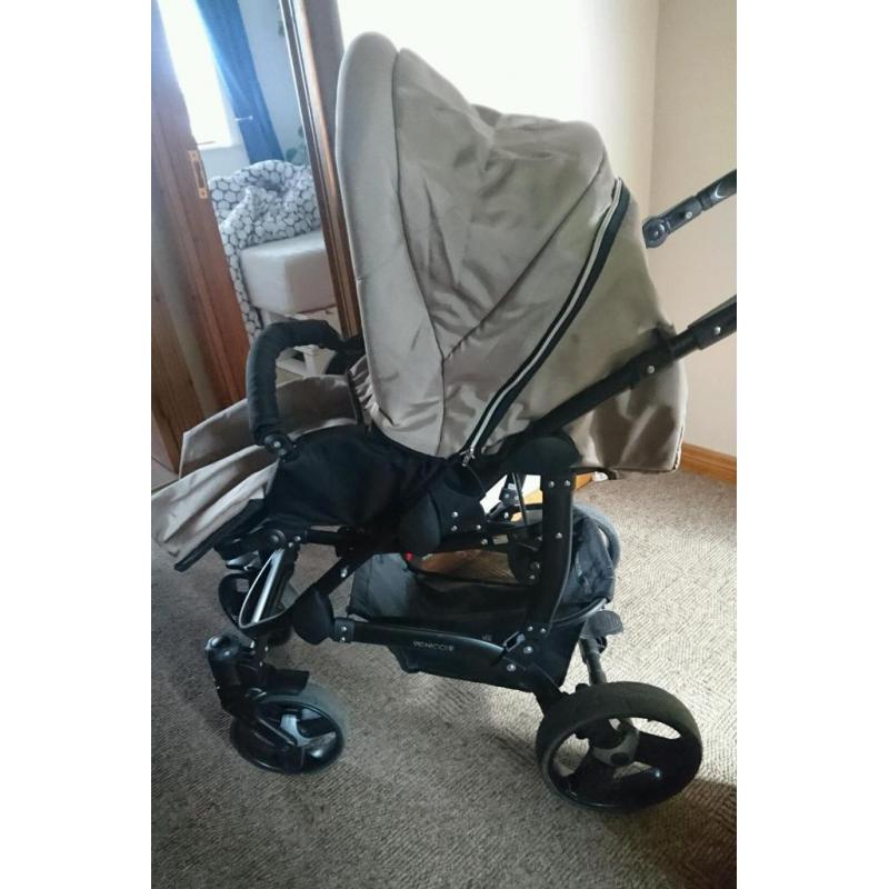 Venicci pram, travel system, buggy