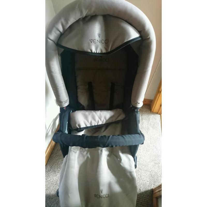 Venicci pram, travel system, buggy