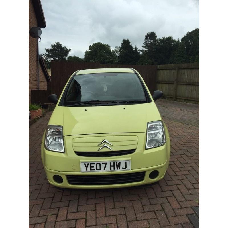 Citroen C2 AirPlay Yellow