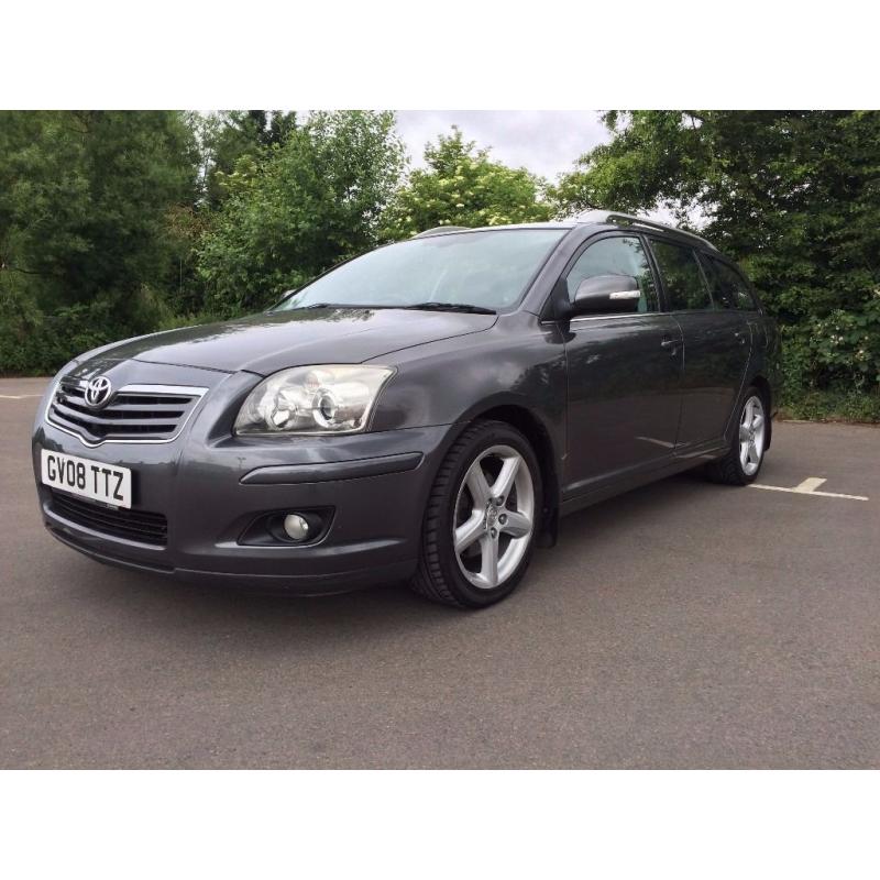 2008 Toyota Avensis T-Spirit D4D 2.2 Estate Full Leather, Colour SatNav, Dual Climate