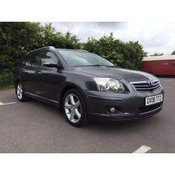 2008 Toyota Avensis T-Spirit D4D 2.2 Estate Full Leather, Colour SatNav, Dual Climate