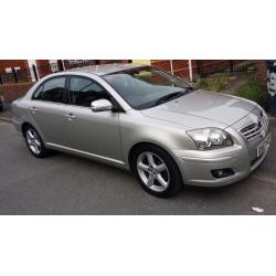 TOYOTA AVENSIS 2007 2.2 DIESEL MANUAL 4 DOOR FSH