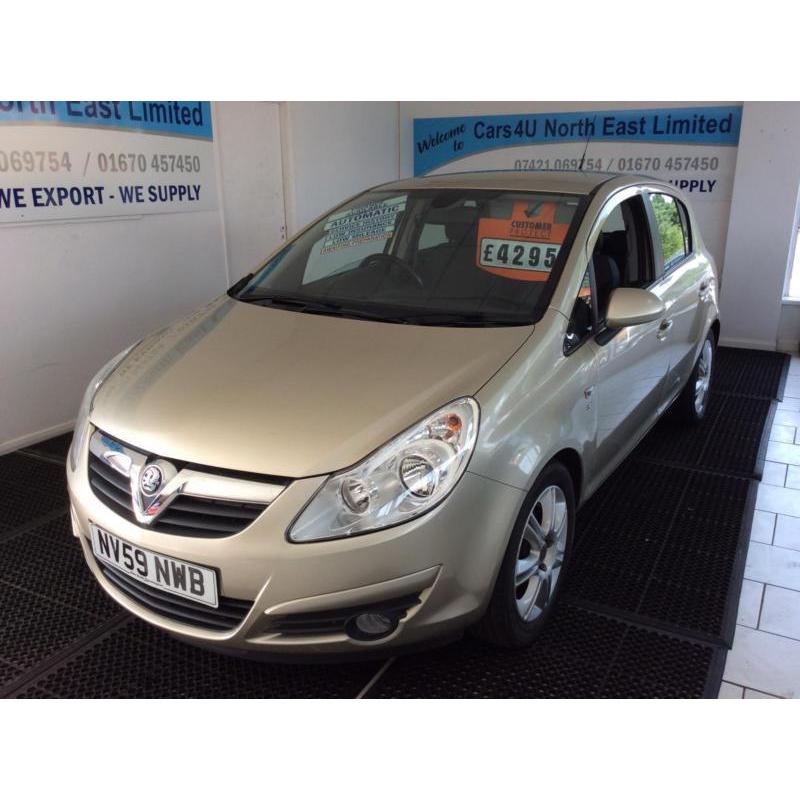 2010 VAUXHALL CORSA 1.4i 16V [100] SE Auto