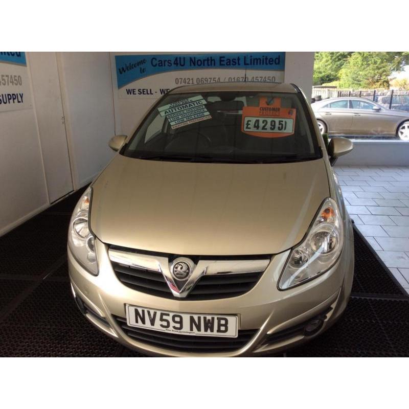 2010 VAUXHALL CORSA 1.4i 16V [100] SE Auto