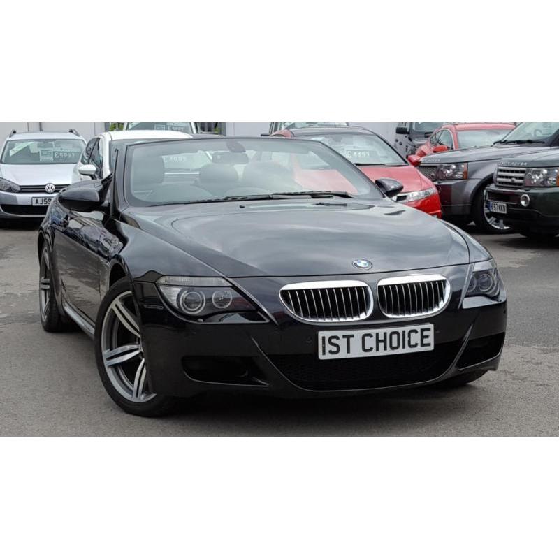 2008 BMW 6 SERIES M6 CONVERTIBLE RARE AND STUNNING THIS IS A AWESOME VEHIC