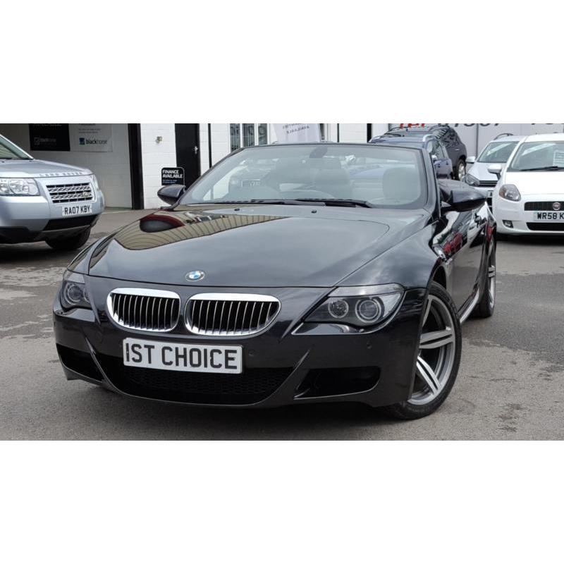 2008 BMW 6 SERIES M6 CONVERTIBLE RARE AND STUNNING THIS IS A AWESOME VEHIC