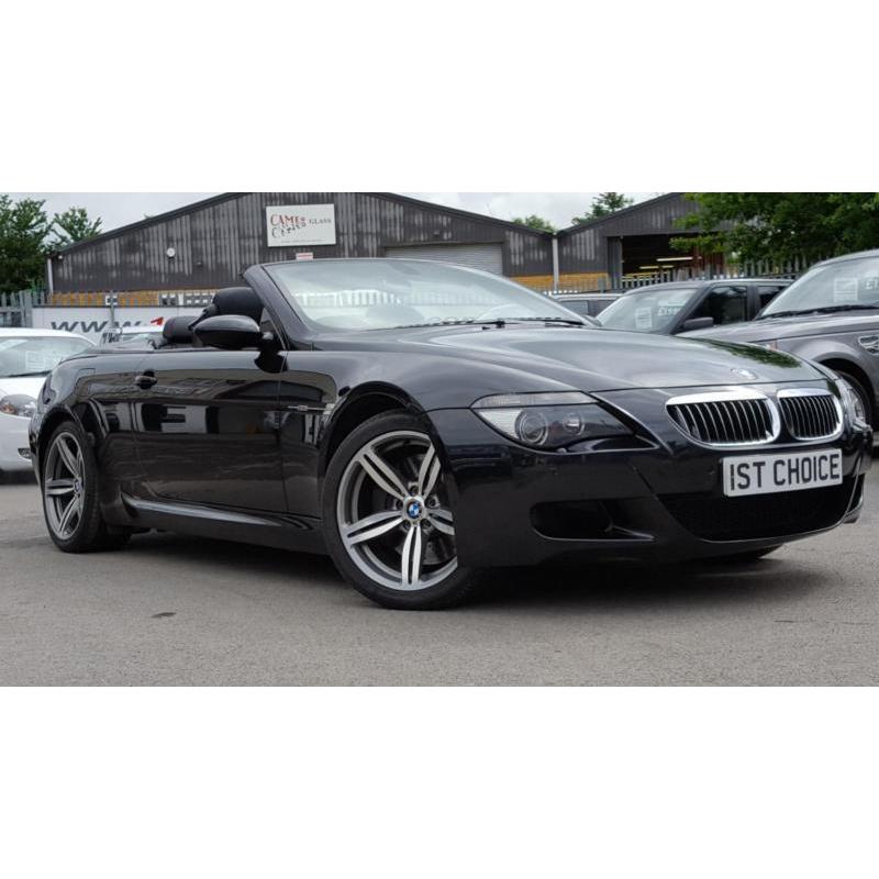 2008 BMW 6 SERIES M6 CONVERTIBLE RARE AND STUNNING THIS IS A AWESOME VEHIC