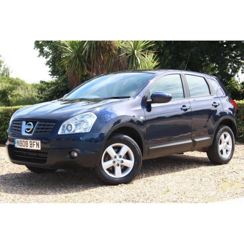 2008 Nissan Qashqai 1.5dCi 2WD Acenta 5 Door Hatchback Manual Diesel Family Car