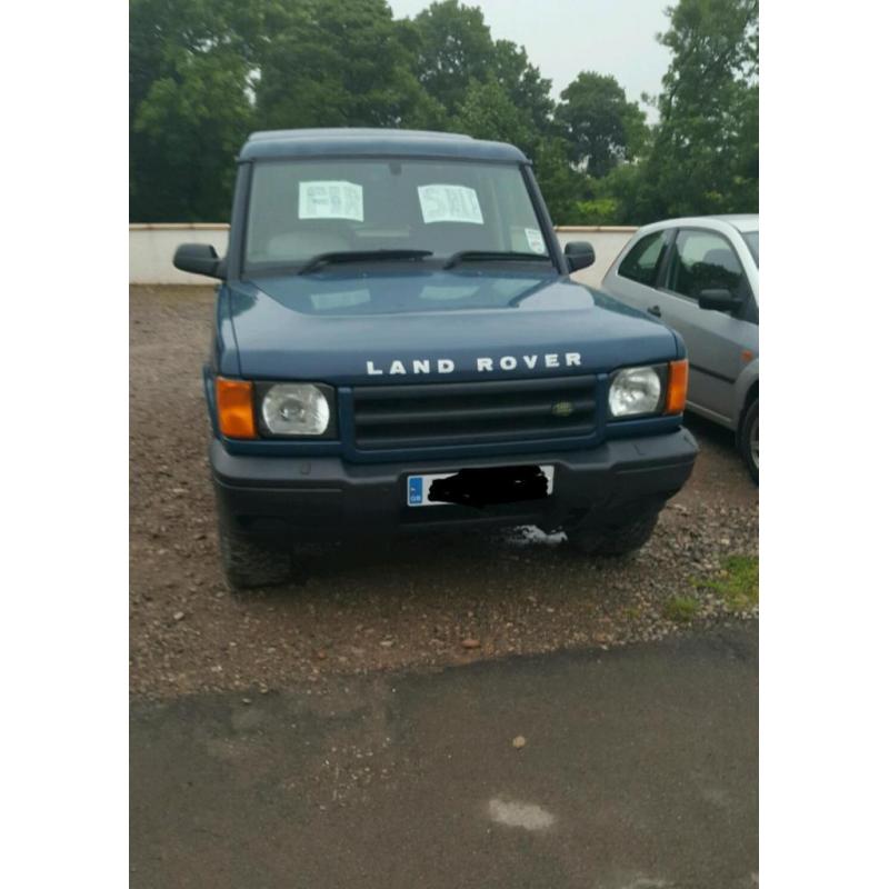 2002 landrover discovery td5 special