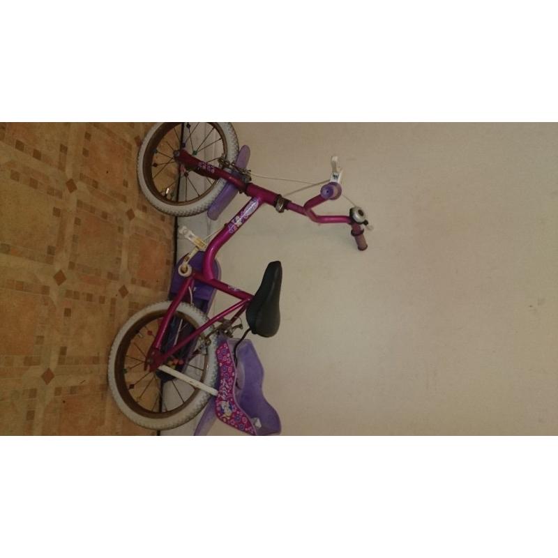 Girls rayleigh Lily bicycle