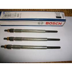 Qty 3 X Bosch 0250204001 Glow Plugs for Ford, Citroen,Peugeot,Mazda