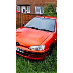 peugeot 106 1.1 litre independence (Limited edition ) For sale LONG MOT!