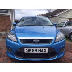 (59) Ford Focus zetec S - TDCi 5 dr - blue - low mileage - fsh - rare with body kit and top spec