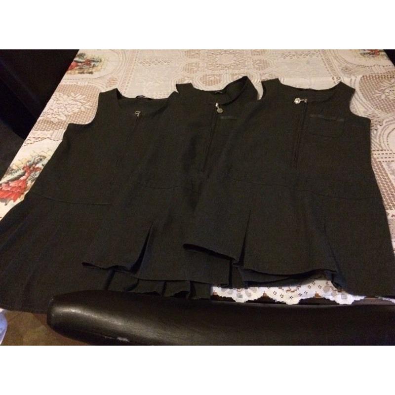 School dresses x 3 age 3-4