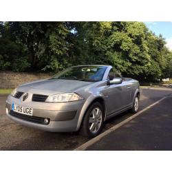 Renault Megane Convertible With Low Mileage