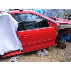 VW Polo 9N 2002 - 2009 O/S/F - Driver side Door LP3G Flash Red