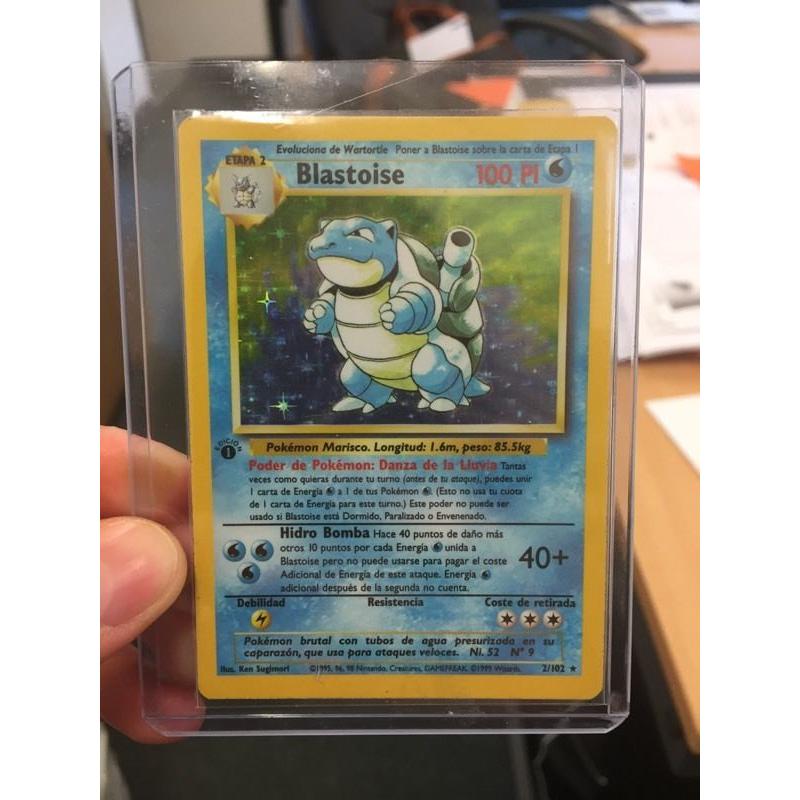 1st Edition Base Set Blastoise Rare Holo